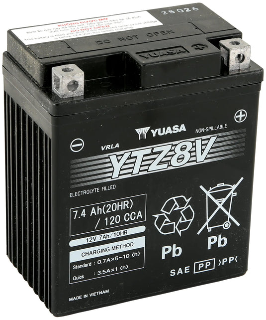Yuasa batterie ytz8v battery ytz8v agm