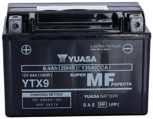 Yuasa batterie ytx9 ytx9-bs battery ytx9 agm