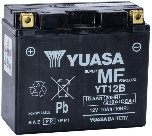 Yuasa batterie yt12b yt12b-bs battery yt12b agm