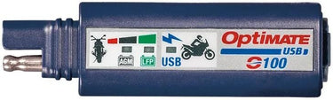 Tecmate usb-laadapparaat o-100 usb charger optimate m. sae connection
