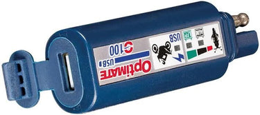 Tecmate usb-laadapparaat o-100 usb charger optimate m. sae connection