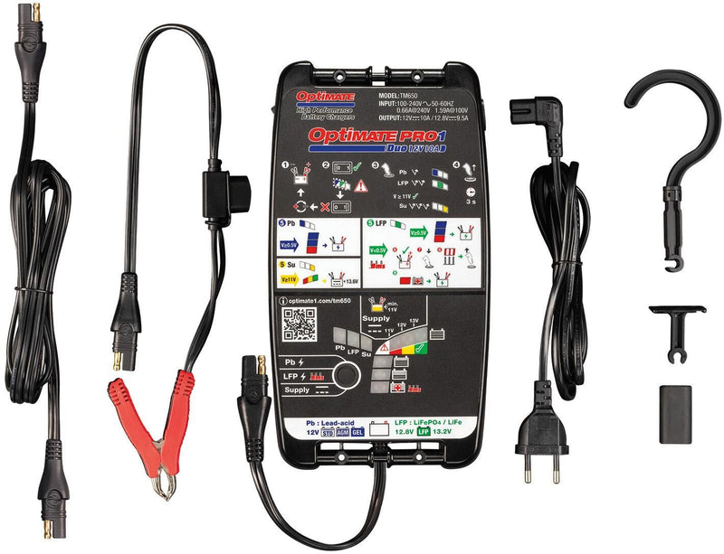 Load image into Gallery viewer, Tecmate acculader optimate pro-1 duo optimate pro 1 charger duo
