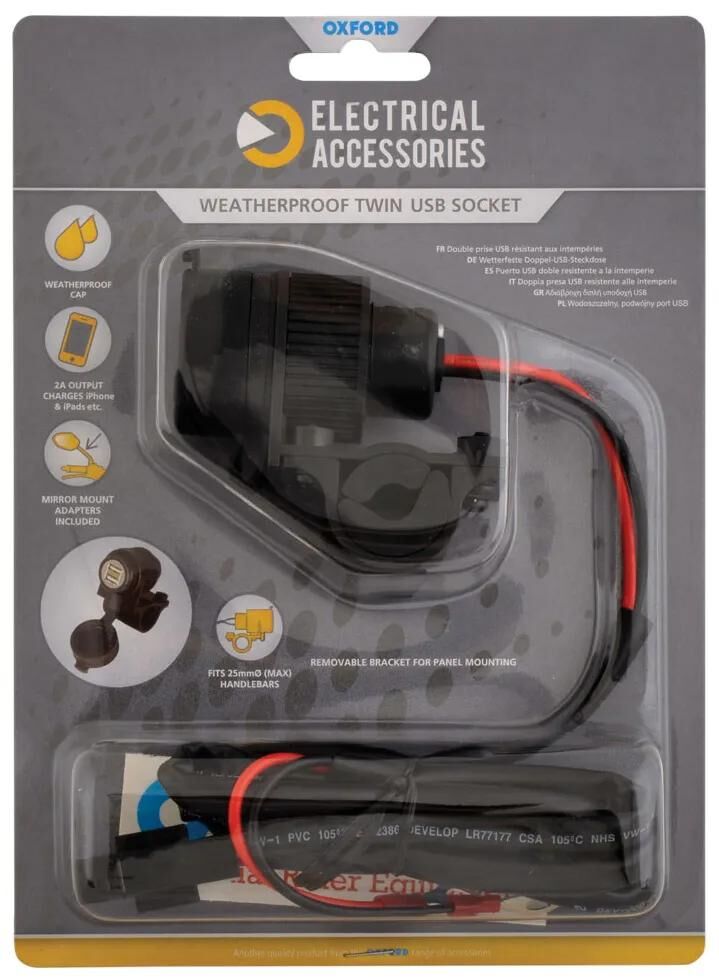 Load image into Gallery viewer, Oxford usb-ladegerät usb charger 2a el102
