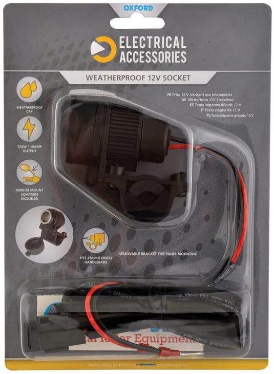 Oxford steckdose sockets 12v 10a el101