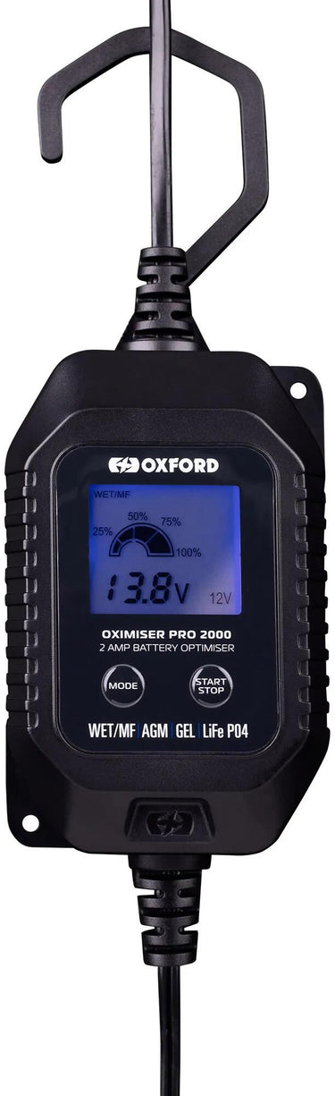 Oxford batterieladegerät oximiser pro 2000 battery charger oximiser pro 2000