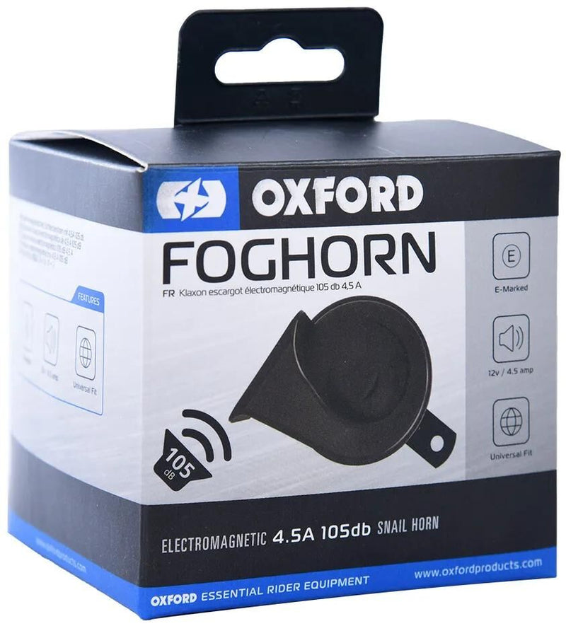 Load image into Gallery viewer, Oxford hupe horns 12v black 105db

