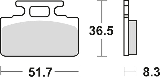 Trw bremsbelag mcb 589 brake pads organ. mcb 589