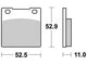 Trw remblokken mcb 55 brake pads organ. mcb 55