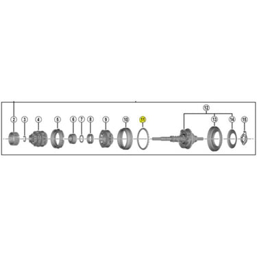 Shimano nexus 7 kogelring groot y3ev98220