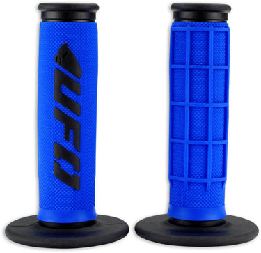 Ufo plast griffgummi challenger rubber grip pair ufo black blue