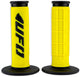Ufo plast griffgummi challenger rubber grip pair ufo black yellow