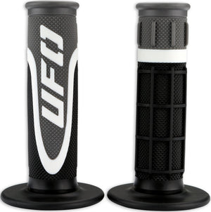 Ufo plast griffgummi axiom rubber grip pair ufo black white grey