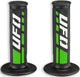 Ufo plast griffgummi trax rubber grip pair ufo black white green