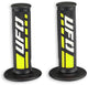 Ufo plast griffgummi trax rubber grip pair ufo black white yellow