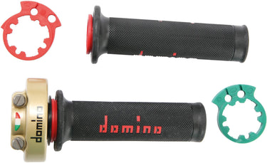 Domino gasdraaigreep armatuur xm2 throttle grips alu go 2-pull,handleg xm2