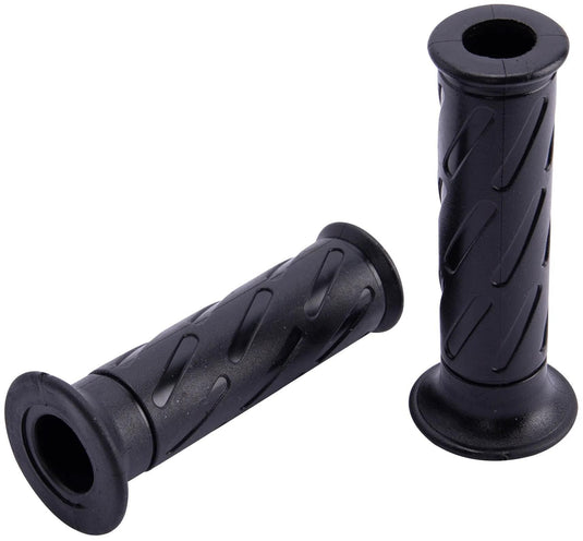 Domino rubber handvat rubber grip 1152 bw li.124mm re.118mm