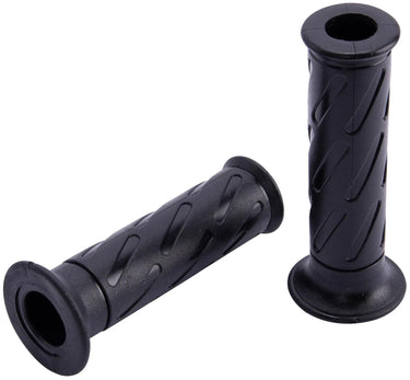 Domino rubber handvat rubber grip 1152 bw li.124mm re.118mm