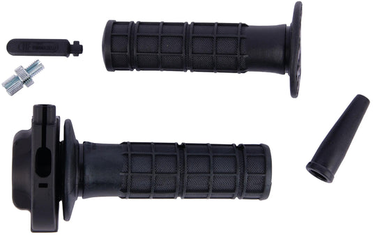Domino gasgriffarmatur vintage throttle grips alu sw 1-pull type hf