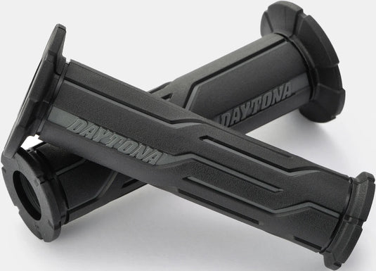 Daytona rubber handvat d-line rubber grip d-lin sw gr 125 open