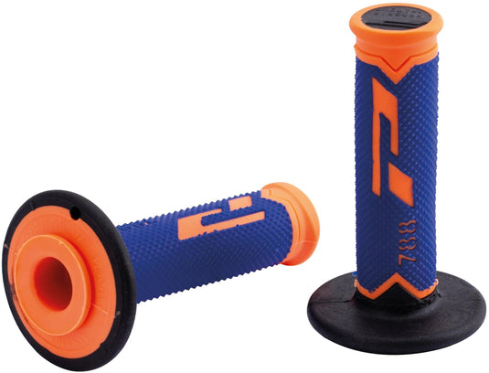 Progrip rubber handvat 788 rubber grip 788 or bl sw 115mm closed.