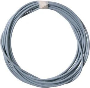 Coming soon bowden-buitenkabel bowden spiral 2.5mm silve r-grey ring a 10m