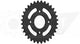 Esjot achtertandwiel 0268 chain wheel 415 50z steel black