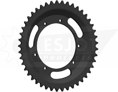 Esjot achtertandwiel 1669 chain wheel 415 45z steel silver