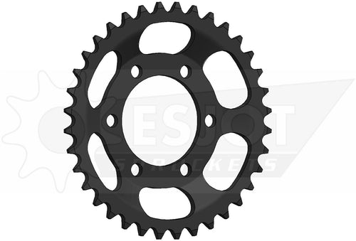 Esjot achtertandwiel 0835 chain wheel 415 40z steel black