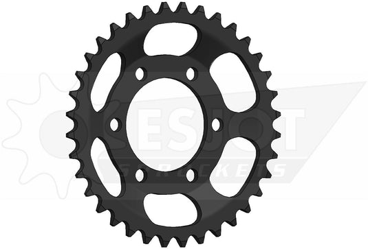 Esjot achtertandwiel 0835 chain wheel 415 45z steel black