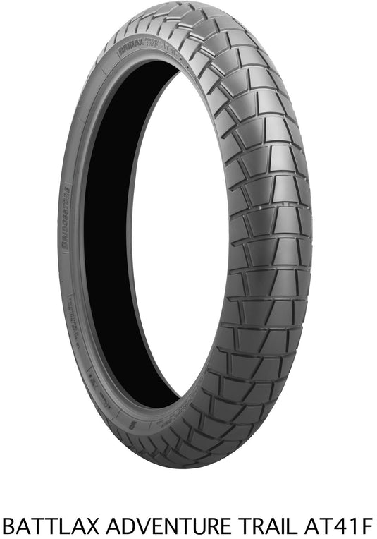 Bridgestone buitenband battlax at41 adventure tyre br.st. battlax at41 100 90-19 57v tl m+s fr.