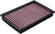 Dna vervangbaar luchtfilter racing peplac. air filter black