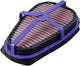 Dna vervangbaar luchtfilter racing peplac. air filter black