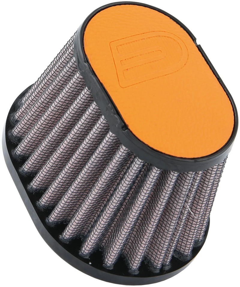 Load image into Gallery viewer, Dna sportluftfilter leather top sport air filter 100 x 75mm orange
