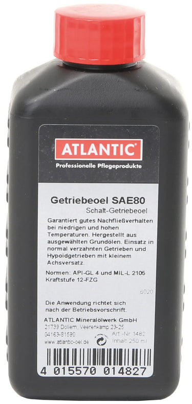 Atlantic transmissie-olie sae 80 gear oil sae 80 250 ml