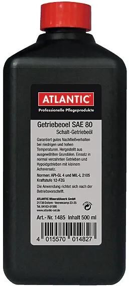 Atlantic getriebeöl sae 80 gear oil sae 80 500 ml
