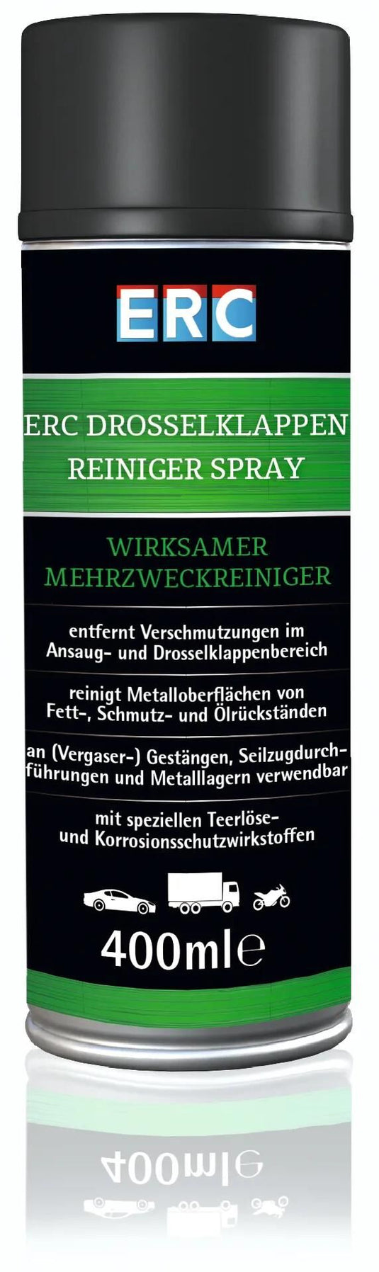 Erc drosselklappenreiniger throttle valve cleaner 400 ml