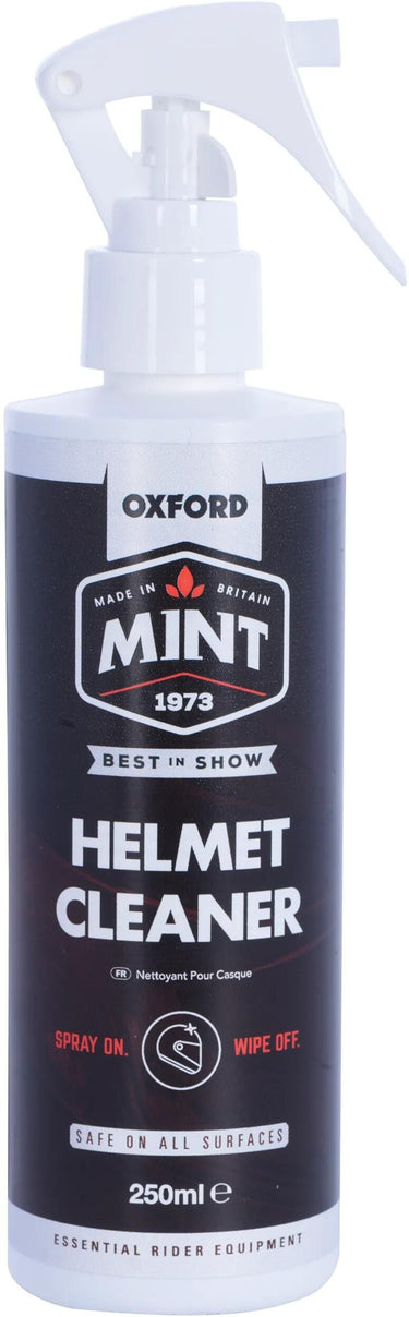Mint vizier- en helmreiniger oxford visor and helmet cleaner oxford 250ml