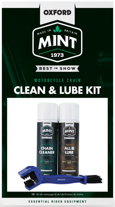 Mint kettenpflege-set oxford motorcycle chain lube kit chain care set oxford