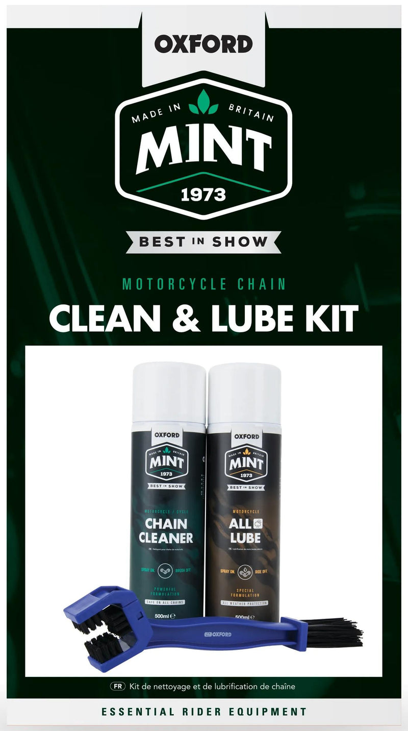 Load image into Gallery viewer, Mint kettenpflege-set oxford motorcycle chain lube kit chain care set oxford
