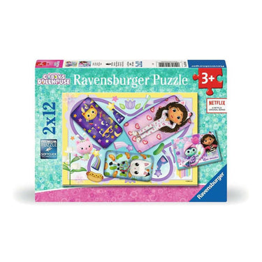 Ravensburger puzzel gabby's dollhouse 2x12 stukjes