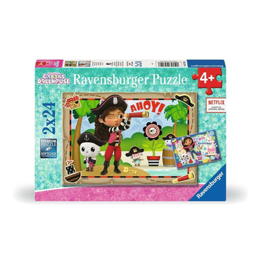 Ravensburger puzzel gabby's dollhouse 2x24 stukjes