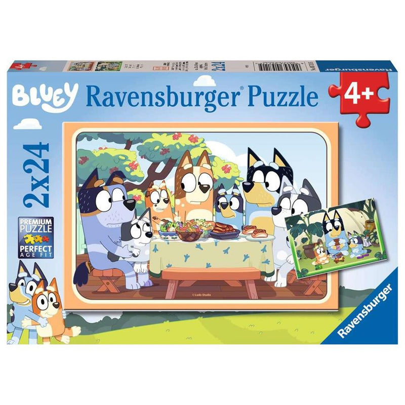 Load image into Gallery viewer, Ravensburger puzzel bluey 2x24pcs
