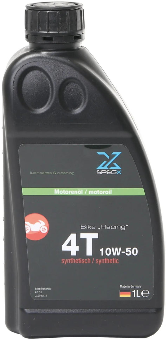 Spec-x motoröl bike 4t racing motor oil 4t 10w-50 raci 1l bike
