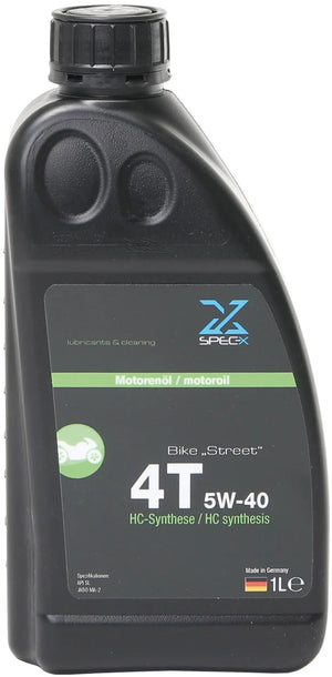 Spec-x motorolie bike 4t street motor oil 4t 5w-40 stree 1l bike