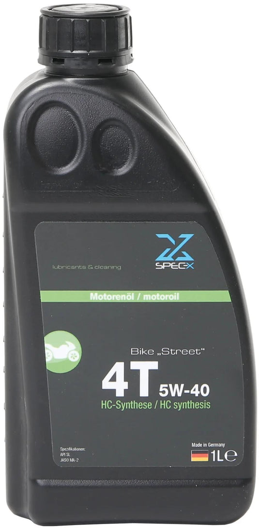 Spec-x motorolie bike 4t street motor oil 4t 5w-40 stree 1l bike