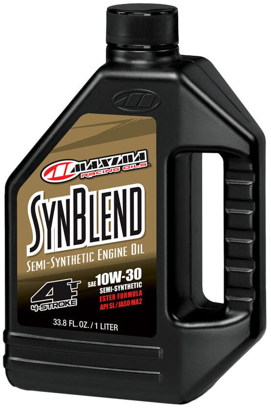 Maxima racing oils motorolie syn koplampen ester 4t . motor oil maxima syn blnd ester 4t 10w-30 1l