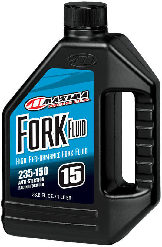 Maxima racing oils voorvork-olie racing fork fluid fork oils 15w maxima 1l racing 235-150