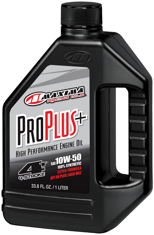 Maxima racing oils motorolie pro plus+ 4t motoroil 4t 10w-50 maxima 1l pro plus