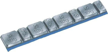 Niso tech klebegewicht adhesive weight strips mo silver