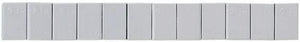 Niso tech klebegewicht adhesive weight strips 60 silver steel